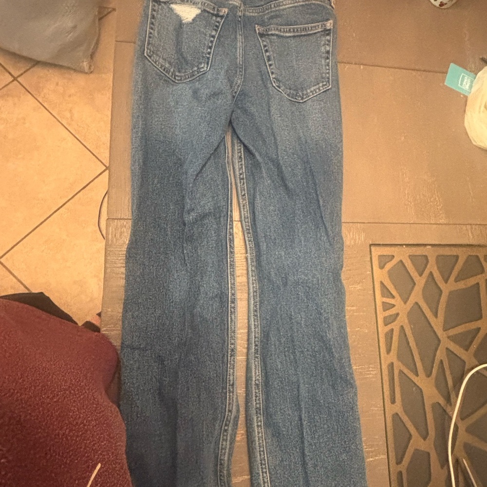 Hollister High Rise Straight Jeans 1R - Picture 5 of 5